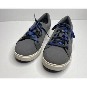 UGG WOMENS ZILO SNEAKER SHOES SIZE 6 GRAY LEATHER